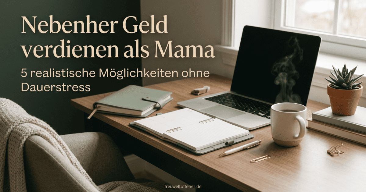 Nebenher Geld verdienen als Mama realistische Möglichkeiten