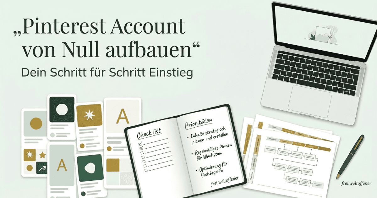 Pinterest Business Account einrichten Headerbild