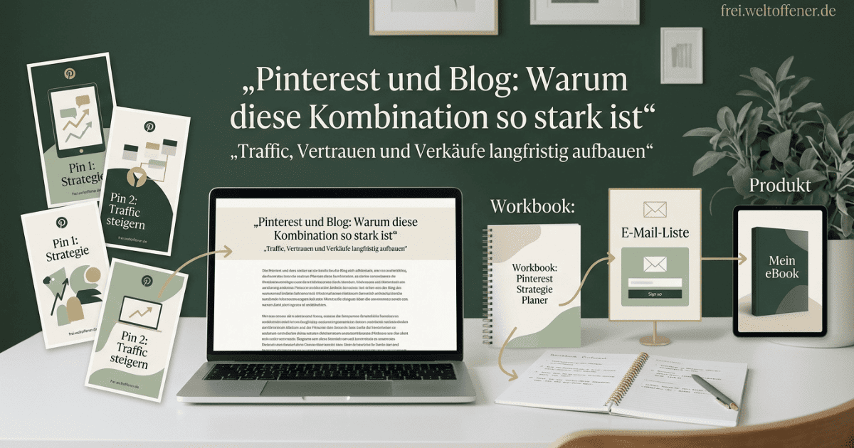 Pinterest und Blog als starke Kombination für nachhaltigen Traffic
